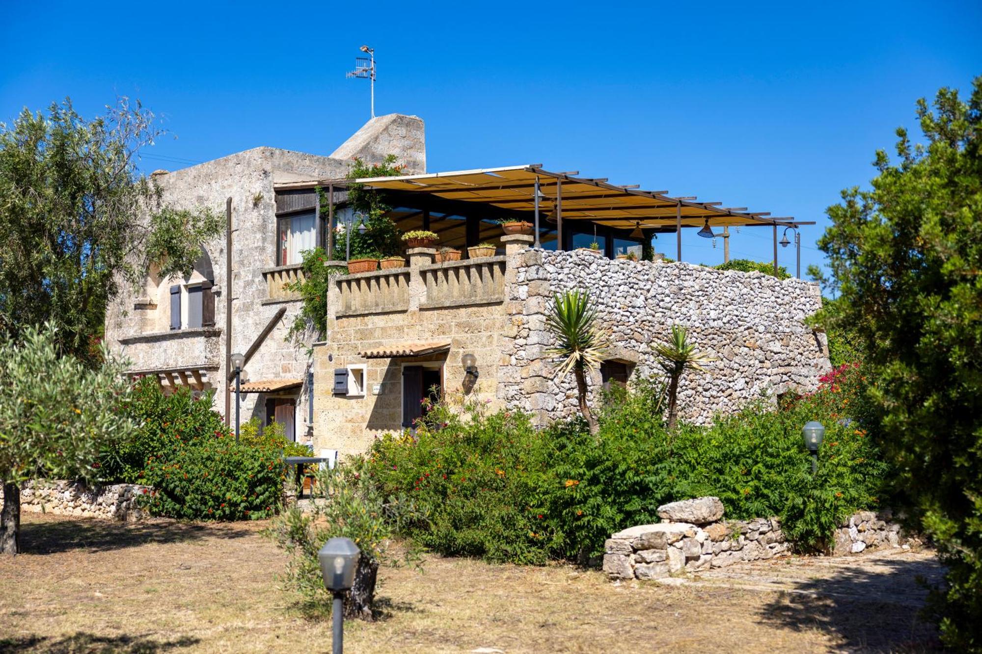 Santa Maria di Leuca Masseria Serine מראה חיצוני תמונה